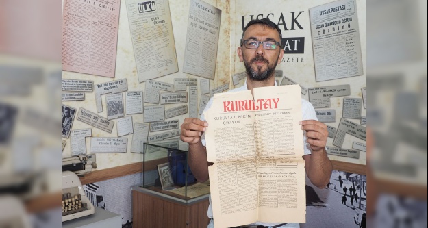 Uşak'ın İlk Gazetesi Kent Tarihi Müzesinde