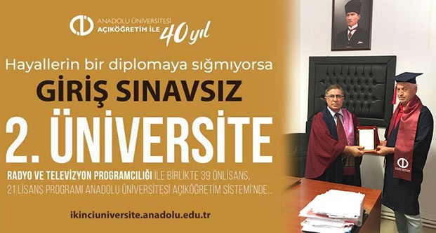 Anadolu Üniversitesinde İkinci Üniversite Fırsatı